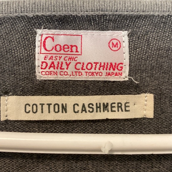 Coen Easy Chic . Cotton Cashmere Cardigan, size Medium. Good used condition - Picture 2 of 9